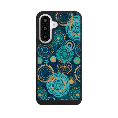 Samsung Galaxy A57 5G NIVOpure Blockprint India Teal Gold