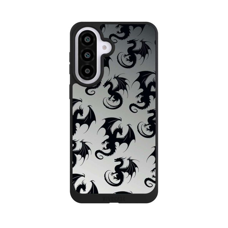 Galaxy A57 5G NIVOpure Dragon Pattern Grey