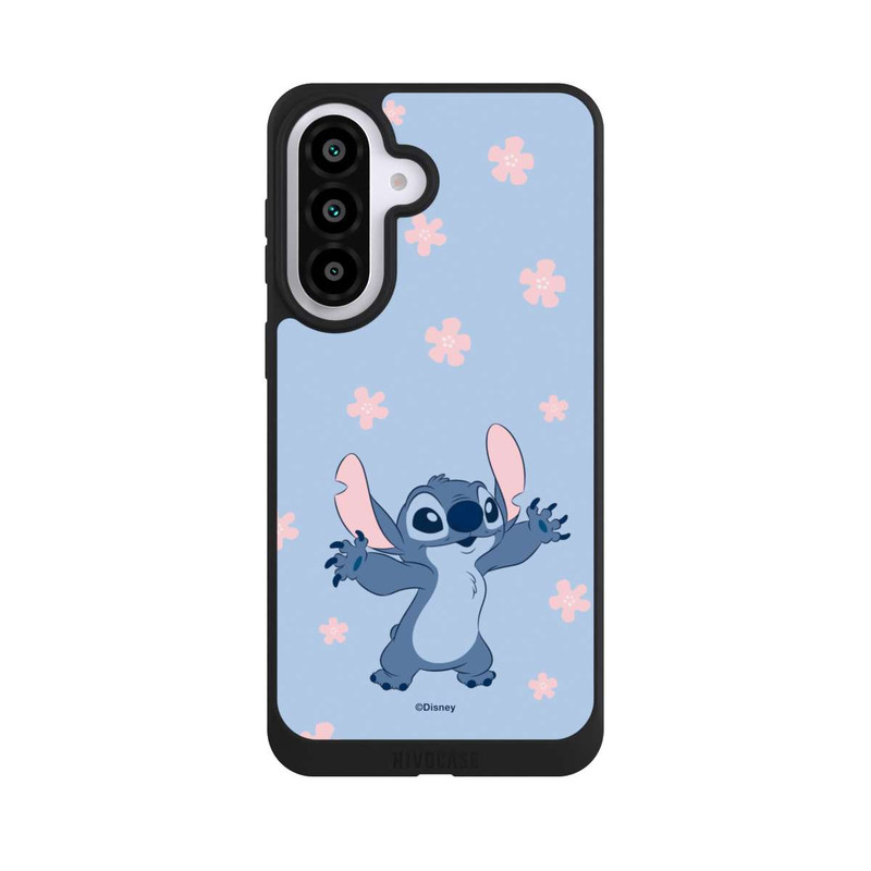 Galaxy A57 5G NIVOpure Stitch Pastel Flowers Blue