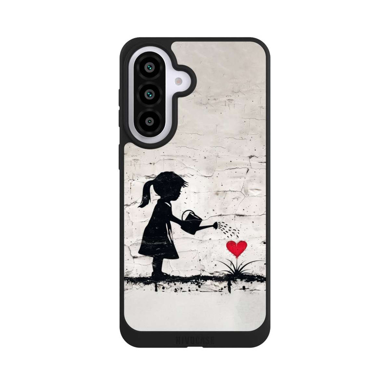 Galaxy A57 5G NIVOpure Girl Watering Bunch of Flowers 