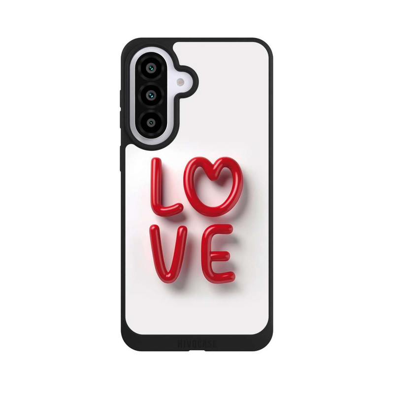 Galaxy A57 5G NIVOpure Love Statement Red with AI