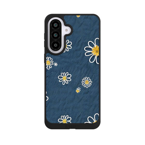 Samsung Galaxy A57 5G NIVOpure Jeans Flowers Pattern with AI