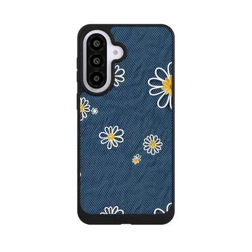 Samsung Galaxy A57 5G NIVOpure Jeans Flowers Pattern with AI