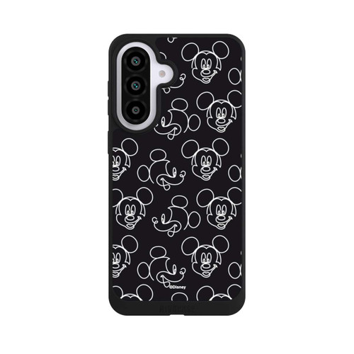 Samsung Galaxy A57 5G NIVOpure Disney Mickey Faces Black Line Art Pattern