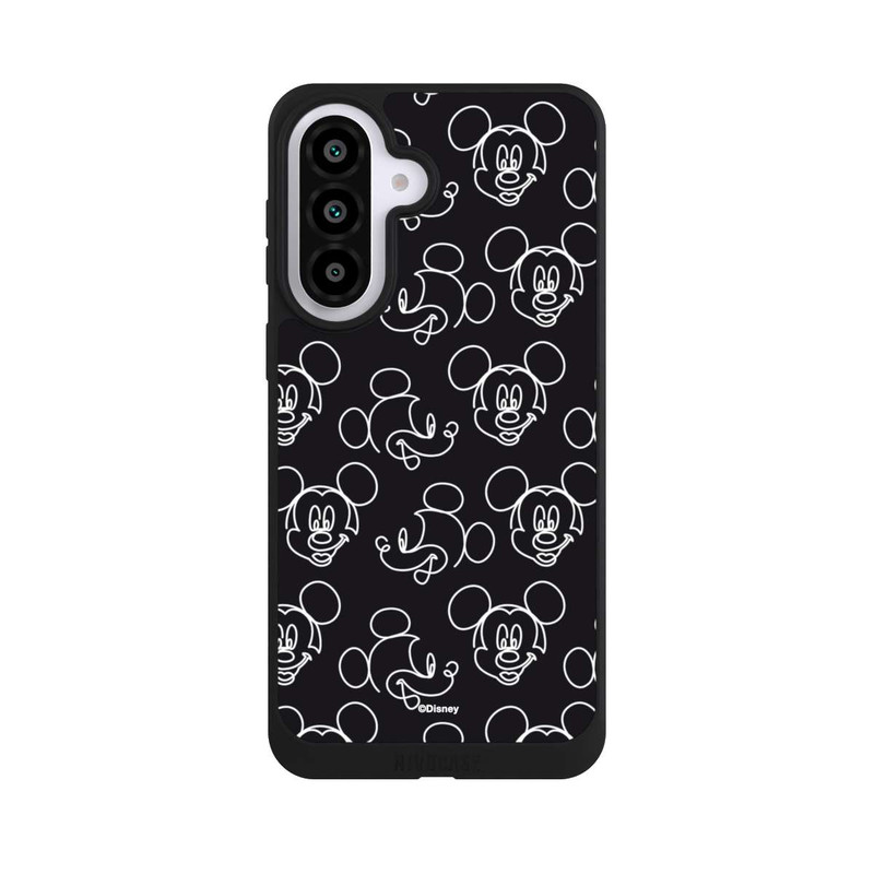 Galaxy A57 5G NIVOpure Disney Mickey Faces Black Line Art Pattern
