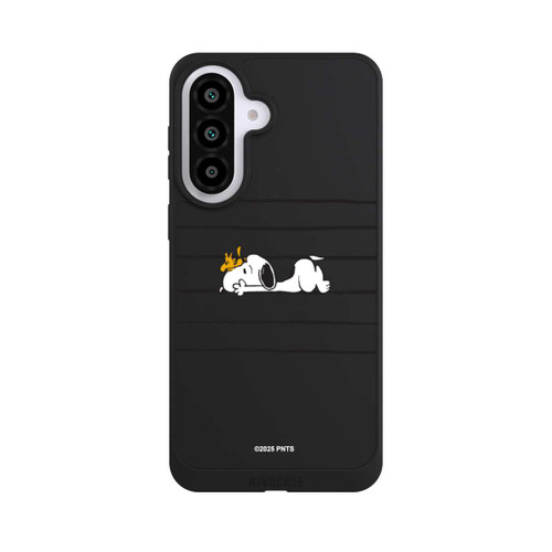 Samsung Galaxy A57 5G NIVOpure Snoopy Woodstock Streifen Peanuts Transparent