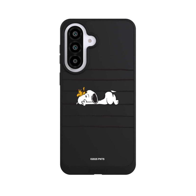 Galaxy A57 5G NIVOpure Snoopy Woodstock Stripes Peanuts Transparent