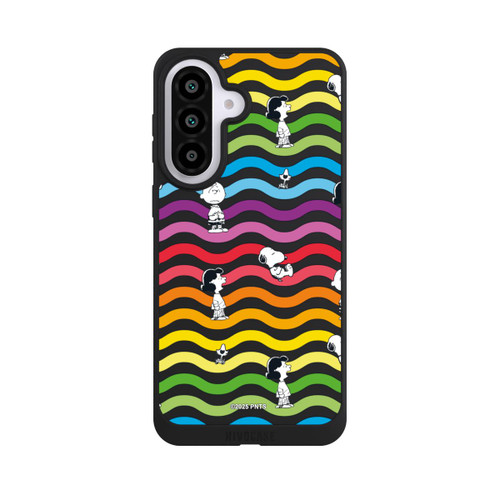 Samsung Galaxy A57 5G NIVOpure Snoopy Pattern Rainbow Transparent