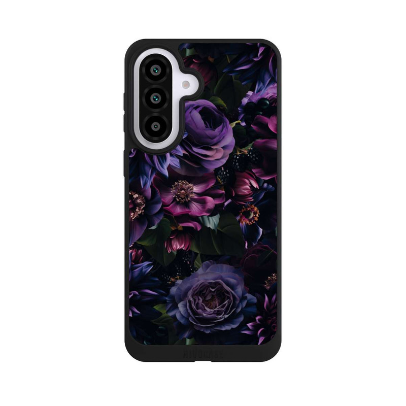 Galaxy A57 5G NIVOpure Dark Purple Flowers