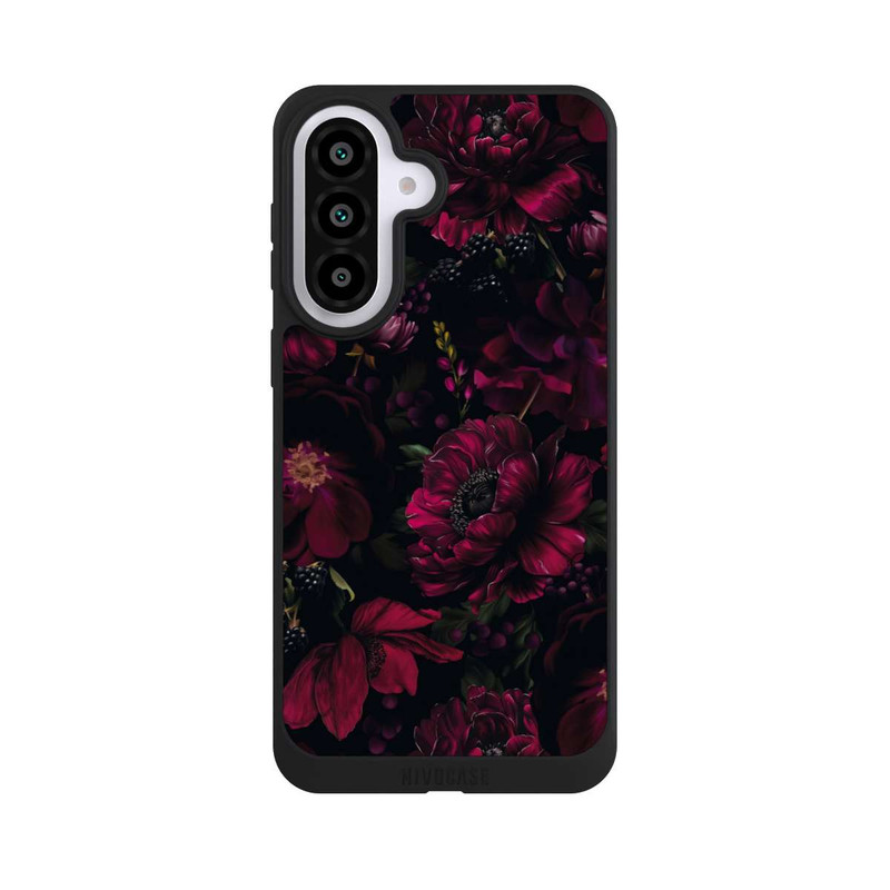 Galaxy A57 5G NIVOpure Dark Red Flower Love
