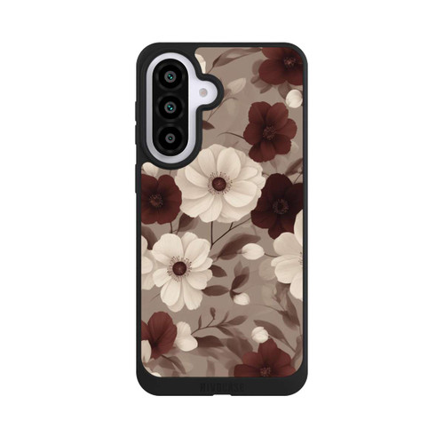 Samsung Galaxy A57 5G NIVOpure Negative Flower Bordeaux White with AI