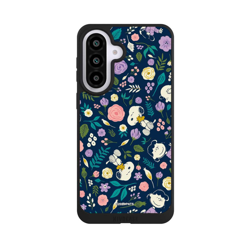 Galaxy A57 5G NIVOpure Peanuts Dark Flower Pattern
