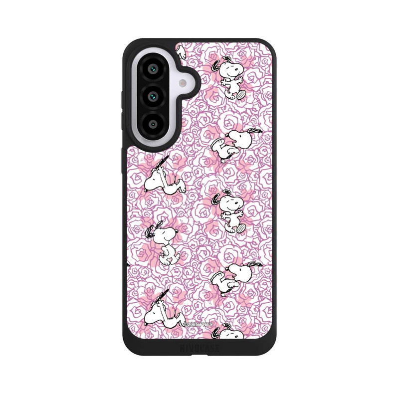Galaxy A57 5G NIVOpure Peanuts Pink Roses Pattern