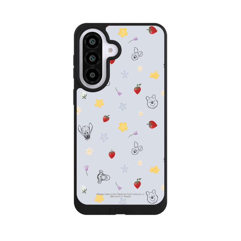 Galaxy A57 5G NIVOpure Winnie the Pooh and Friends Strawberry Pattern Blue