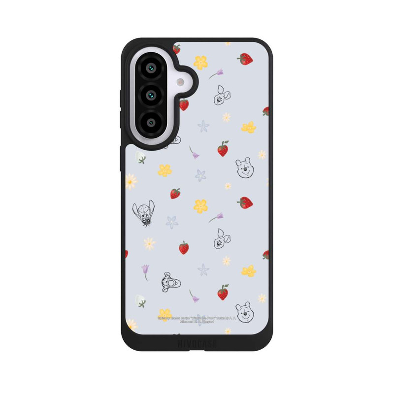 Galaxy A57 5G NIVOpure Winnie Puuh und Freunde Erdbeer Muster Blau