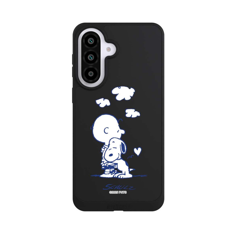 Galaxy A57 5G NIVOpure Peanuts Charlie Brown Snoopy Hug Transparent