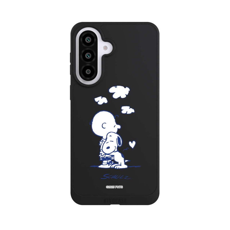 Galaxy A57 5G NIVOpure Peanuts Charlie Brown Snoopy Hug Transparent