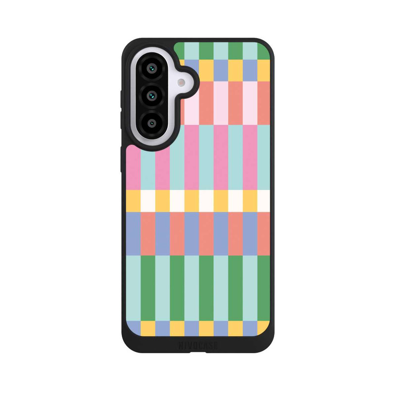 Galaxy A57 5G NIVOpure Checked Theme Pastel