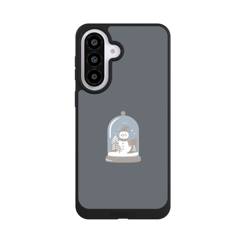 Galaxy A57 5G NIVOpure Minimalistische Schneekugel mit Schneemann