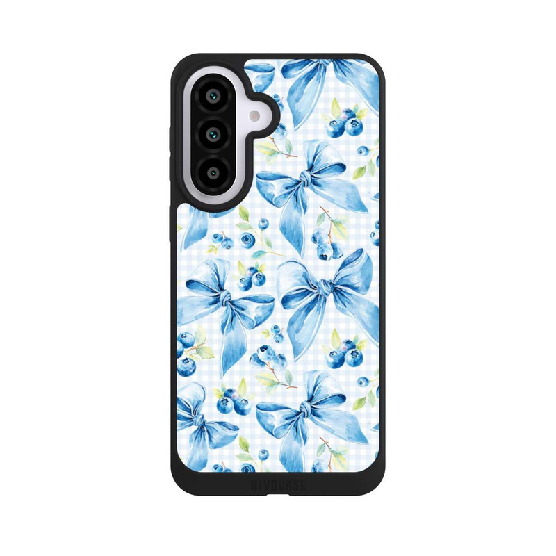 Galaxy A57 5G NIVOpure Blue Bows and Blueberries with AI