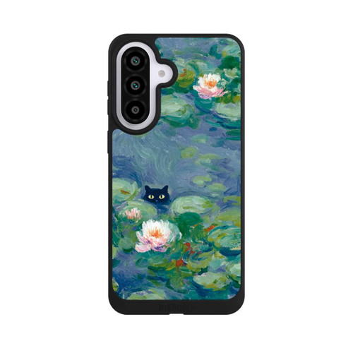 Samsung Galaxy A57 5G NIVOpure Katze im Teich Gemälde