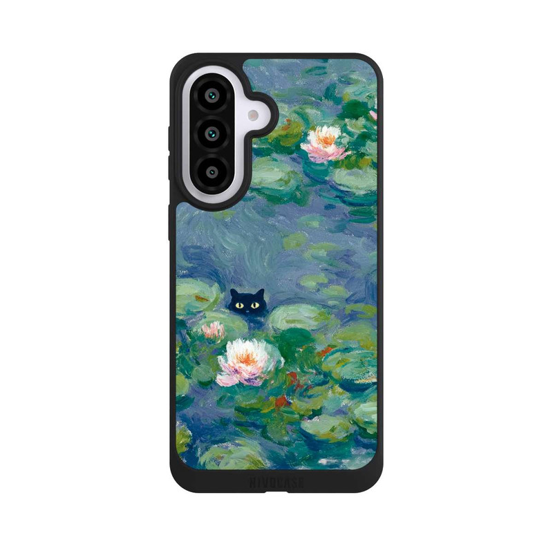 Galaxy A57 5G NIVOpure Katze im Teich Monet Gemälde Impressionismus
