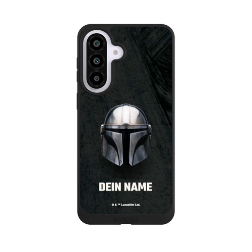 Samsung Galaxy A57 5G NIVOpure Star Wars Mandalorian Black Helmet Personalisierbar