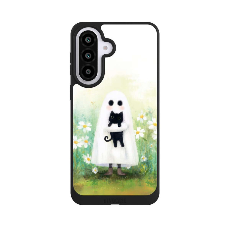 Galaxy A57 5G NIVOpure Ghost Hug for Cat Halloween with AI