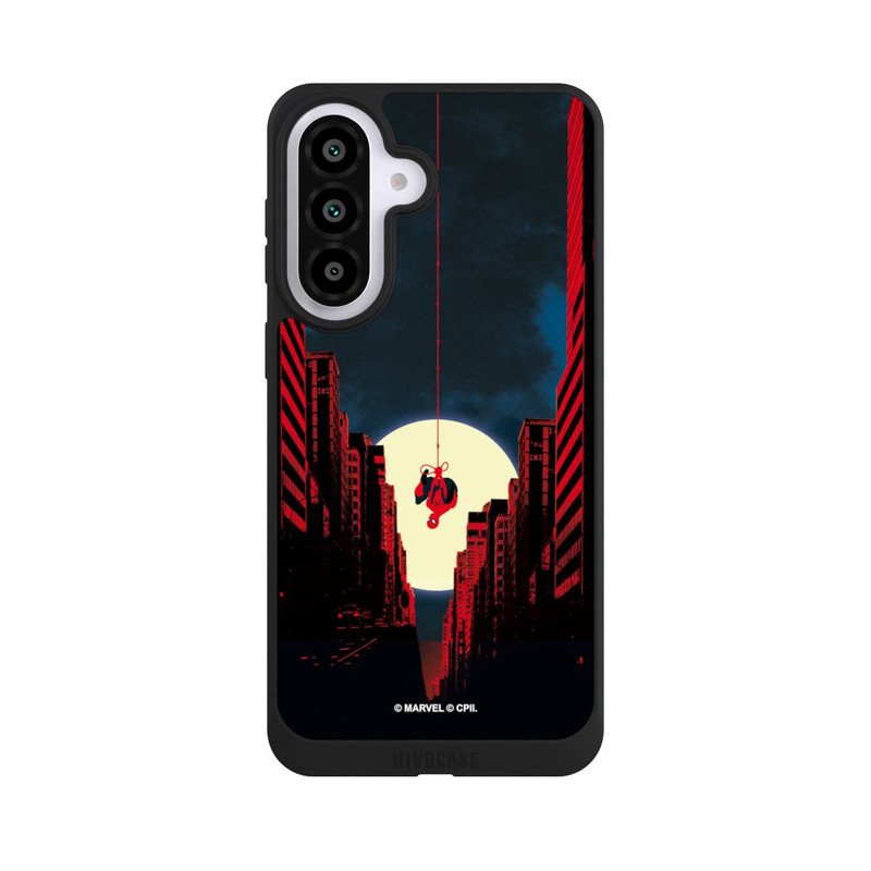 Galaxy A57 5G NIVOpure Spider-Man Marvel between Skyscrapers