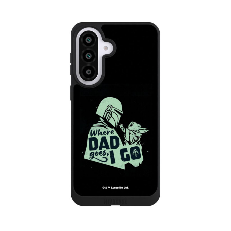 Galaxy A57 5G NIVOpure Grogu - Where dad goes,I go