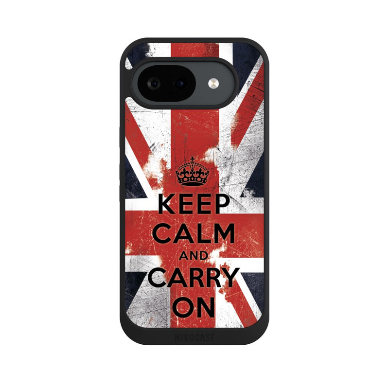 Pixel 10 a NIVOpure Keep Calm and Carry on - Anglais