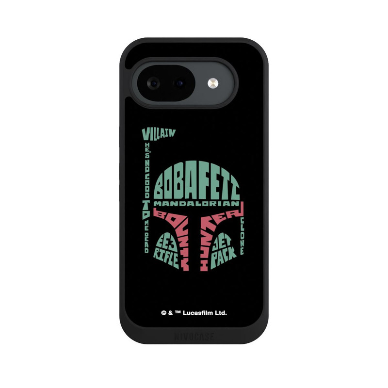 Pixel 10 a NIVOpure Boba Fett Typo Grafisch