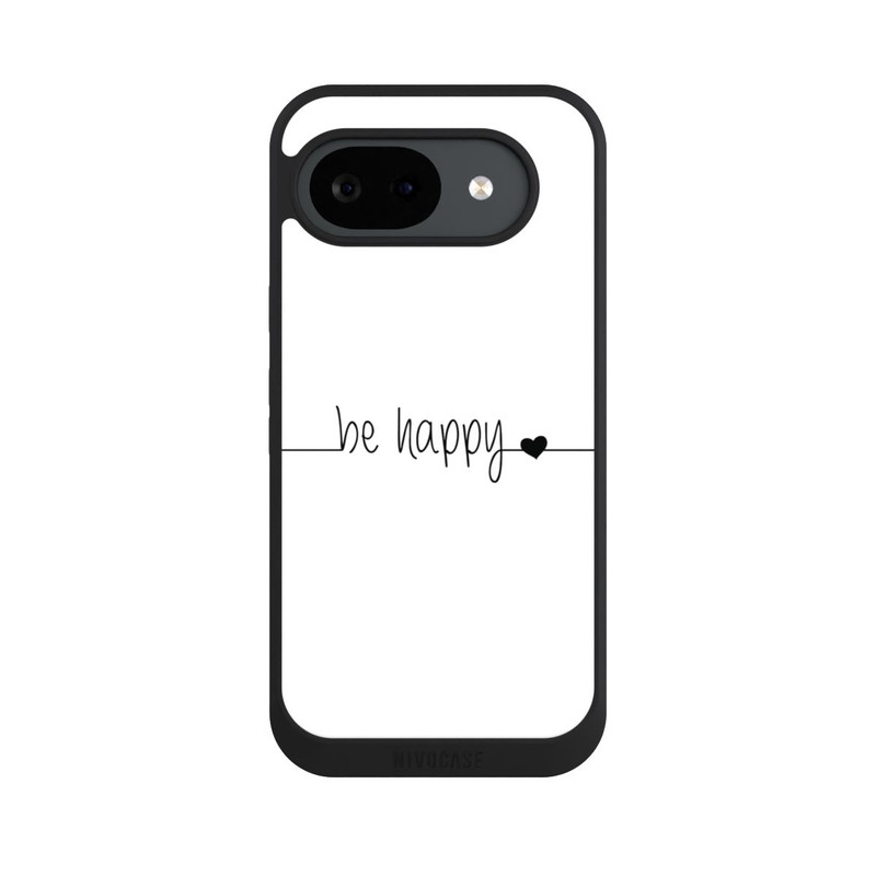 Pixel 10a NIVOpure Be Happy White Background