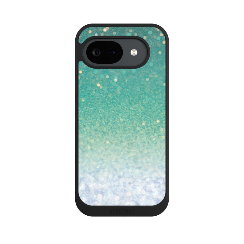 Pixel 10 a NIVOpure Dazzling Glitter Green Look