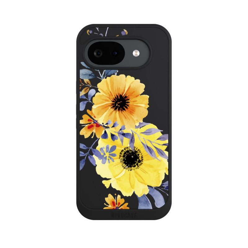 Pixel 10 a NIVOpure Gelbe schwedische Blumen
