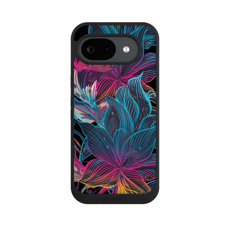 Pixel 10a NIVOpure Neon Flower Power