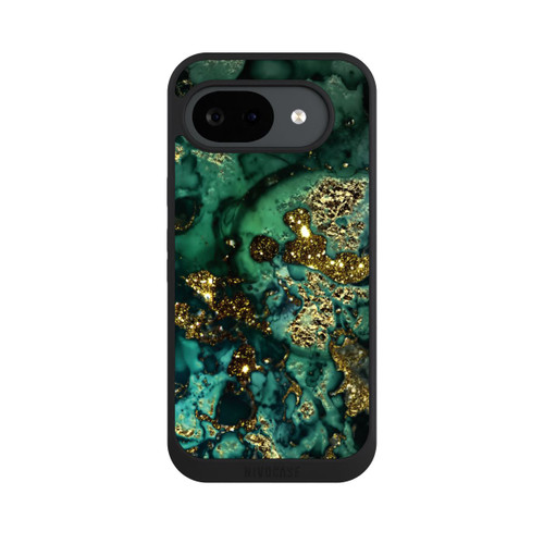 Google Pixel 10a NIVOpure Cyan Glitzer Marmorlook
