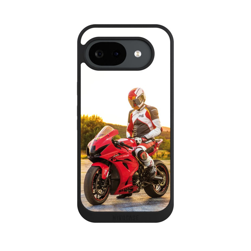 Pixel 10 a NIVOpure Rotes Motorrad MDS