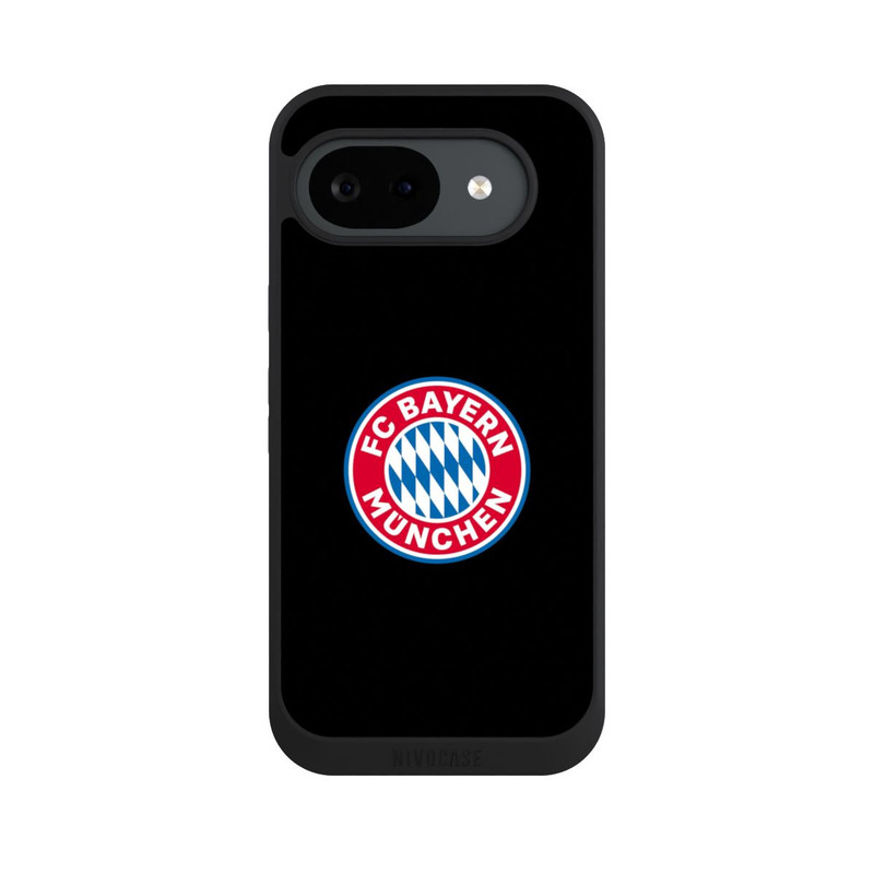 Pixel 10a NIVOpure FCB Logo auf Schwarz