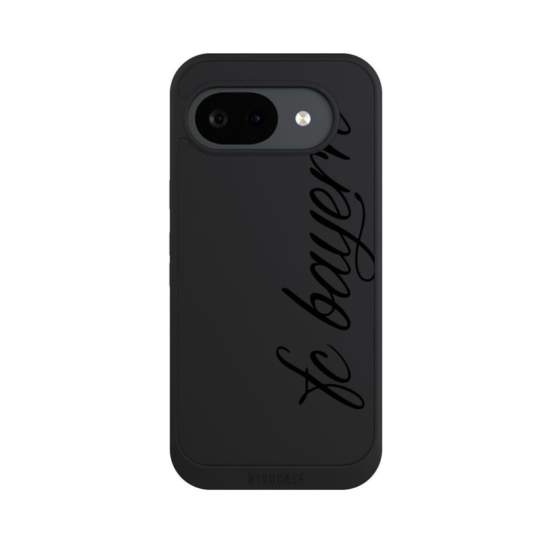 Pixel 10a NIVOpure Schwarzes FCB Girlmotiv - ohne Hintergrund