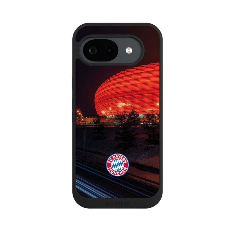 Pixel 10 a NIVOpure Allianz Arena bei Nacht FCB