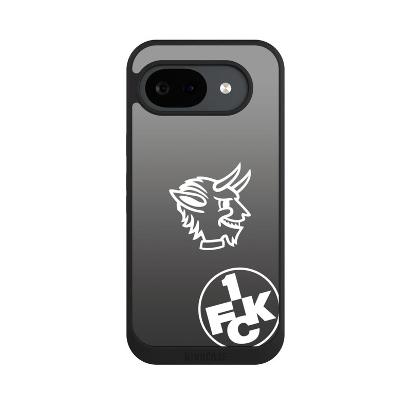 Pixel 10 a NIVOpure Teufelskopf FCK auf Schwarz