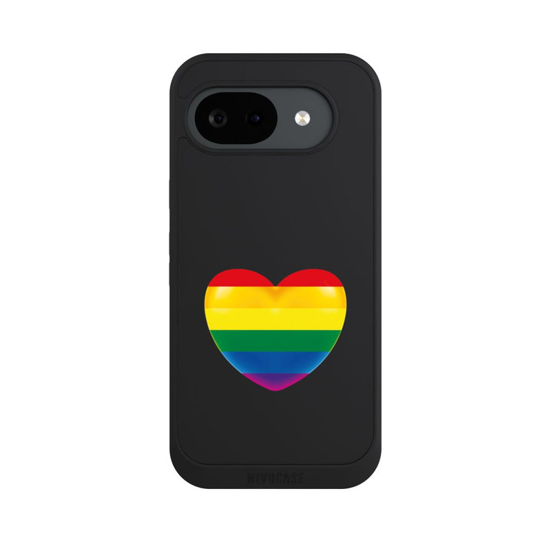 Pixel 10 a NIVOpure Pride Heart ohne Hintergrund