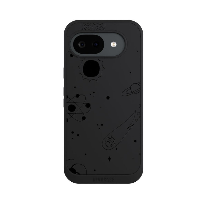 Pixel 10 a NIVOpure Galaxie noire sans fond