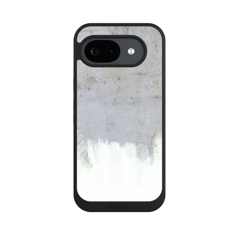 Pixel 10 a NIVOpure Farbe auf Rohbeton
