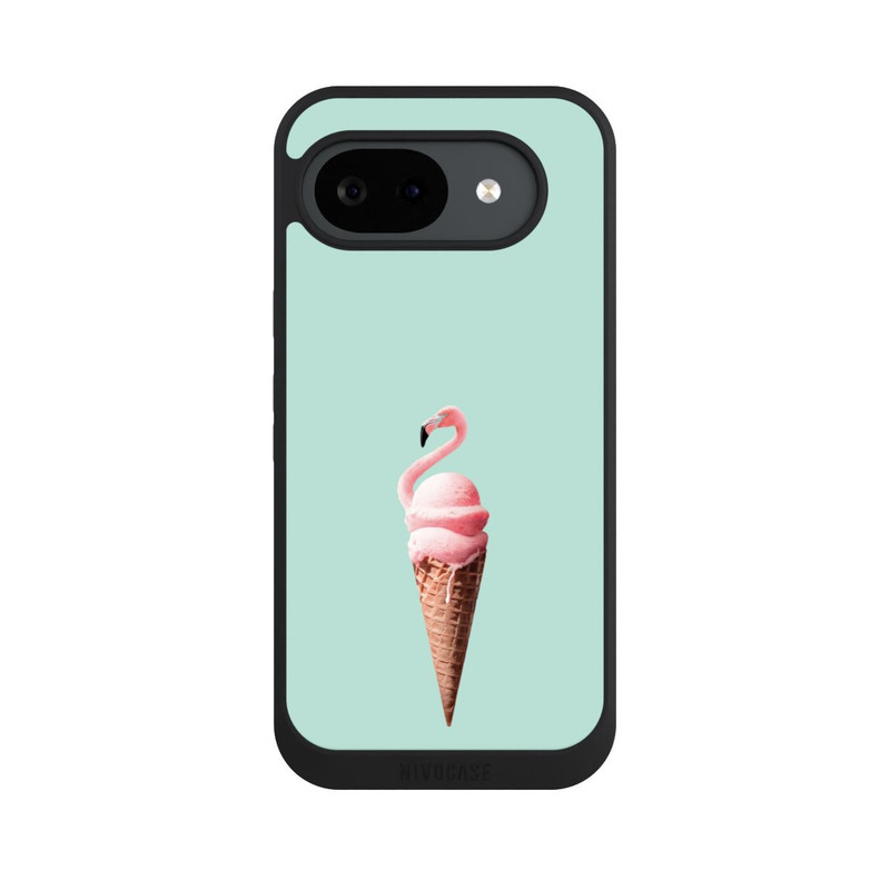 Pixel 10 a NIVOpure Flamingo ice cream