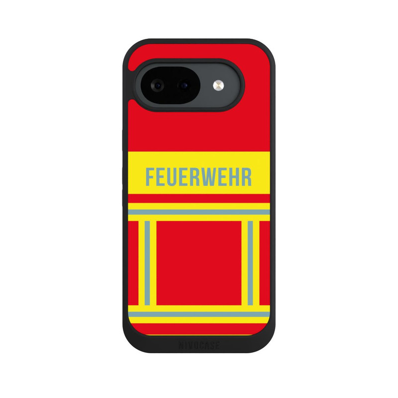 Pixel 10 a NIVOpure Rote Feuerwehr Jacke