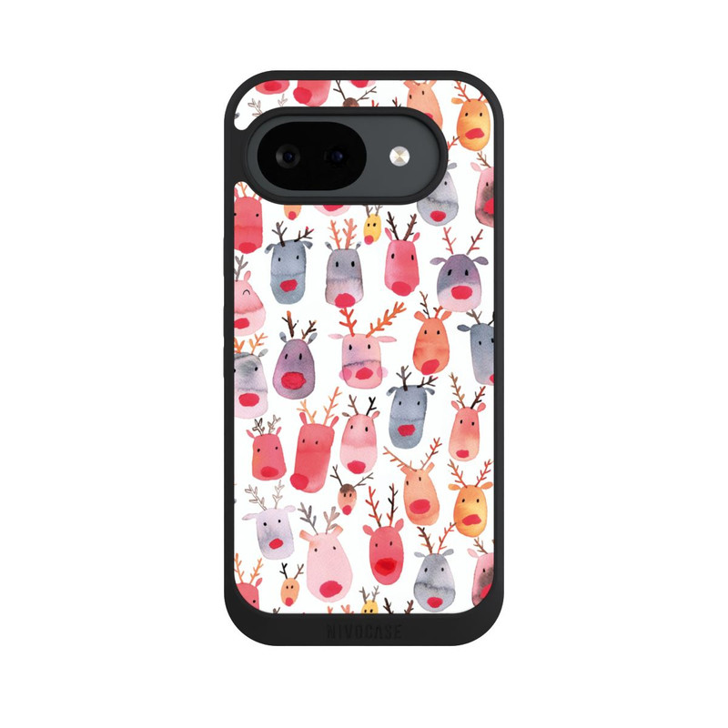 Pixel 10 a NIVOpure Cute Reindeer Watercolor