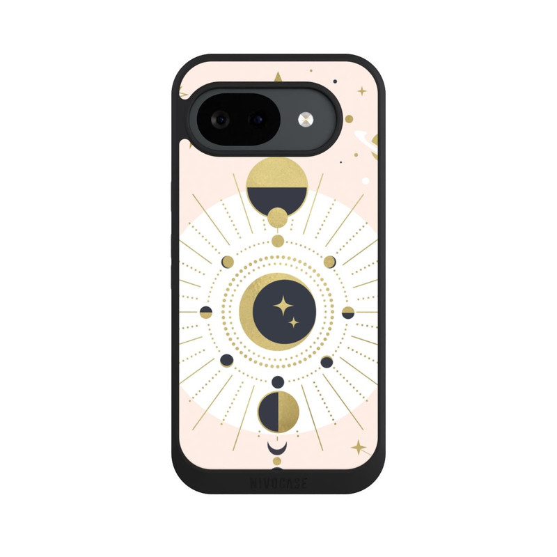Pixel 10 a NIVOpure Abstrakter Rose-Gold-Look