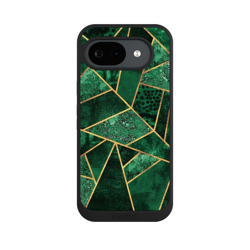 Pixel 10 a NIVOpure Deep Emerald Gold Print